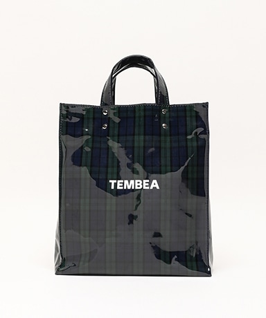 好評安いテンベア TEMBEA ブラックウォッチ バケットバッグ スモール ウール トートバッグ