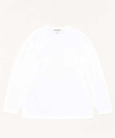 Chop Corner Pocket T-Single Yarn Cotton