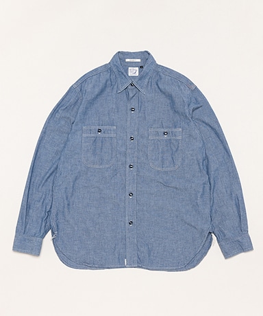 Vintage Fit Chambray Work Shirt(1(MEN) Chambray/シャンブレー