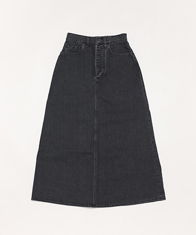 Denim Skirt(00(WOMEN) Fade Black/フェードブラック): blurhms