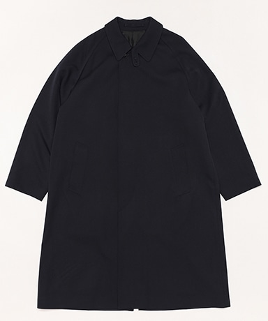 Wool Balmacaan Coat(2(MEN) Navy/ネイビー): blurhms ROOTSTOCK