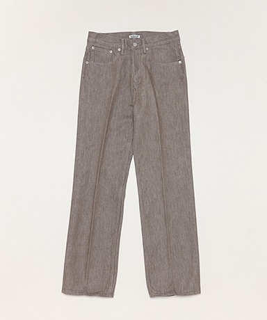 Hard Twist Brown Denim 5P Pants(28(MEN) Mocha Brown/モカ