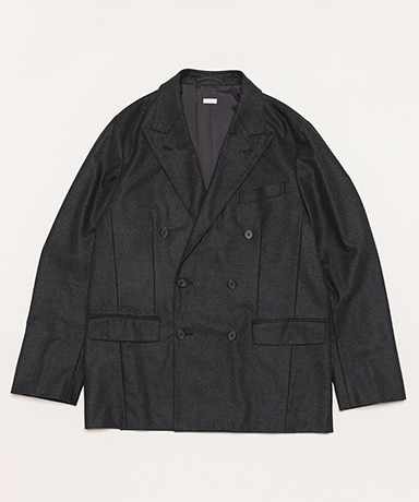 Double Breasted Jacket(1(MEN) Charcoal/チャコール): A.PRESSE