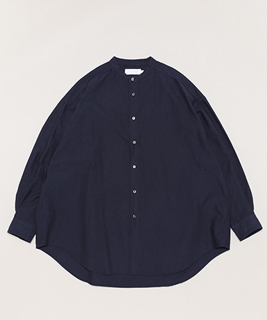 Graphpaper/グラフペーパー】Oxford Oversized Band Collar Shirt