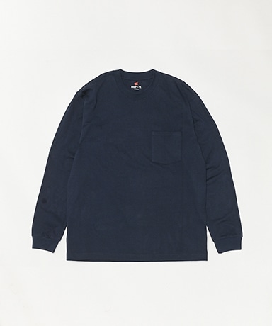 Beefy-T Long Sleeve Pocket T Shirt (H5196)