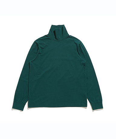 M's C/U Turtleneck-Japan Fit(L(MEN) Black Forest Green/ブラック