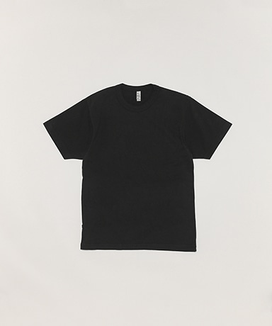 6.5oz Mineral Wash Crew Neck T-Shirts(L(MEN) Carbon Black/カーボン