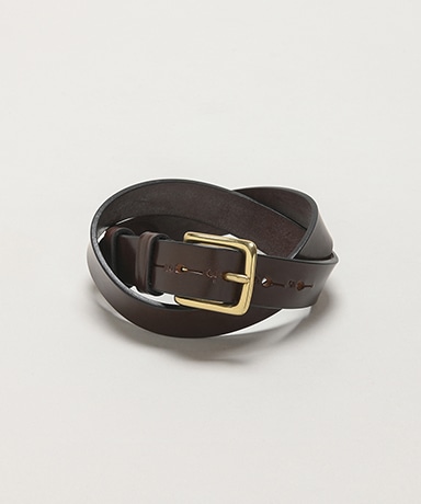 Stirrup Leather Belt 1 1/8 (2.8cm)(30(MEN) Black/ブラック): JABEZ