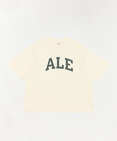 Cotton Rayon 88/12 Print Tee ALE-Y(0(WOMEN) Ivory/アイボリー