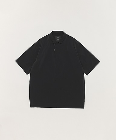 Capsulesnap Polo Shirt DR(2(MEN) Black/ブラック): TEATORA