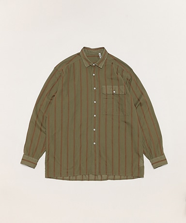 Safari Shirt(36(MEN) Multi Stripe/マルチストライプ): KAPTAIN SUNSHINE