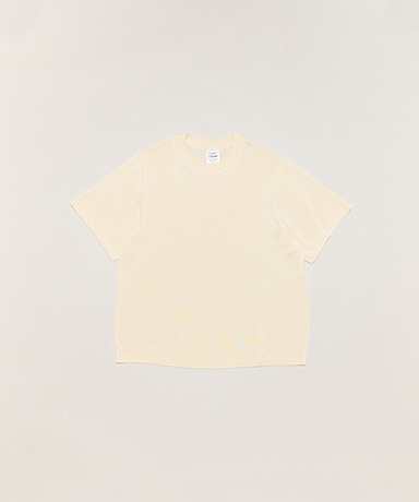 Silk Knit Tee(1(WOMEN) Raw/ロウ): Yonetomi NEW BASIC