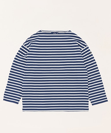 SAINT JAMES ''OUESSANT LOOSE'' (ENCRE/ECRU) – THE STORE BY