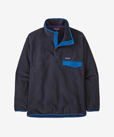 Men's Synchilla Snap-T Fleece Pullover(L(MEN) PIBL/ピッチ Men's Synchilla Snap-T Fleece Pullover(L(MEN) PIBL/ピッチ
