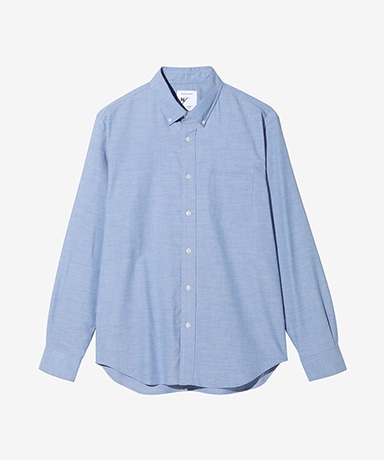 @様 MXP | L/S Standard Oxford Button Down Shirt(L(MEN) BL/ブルー