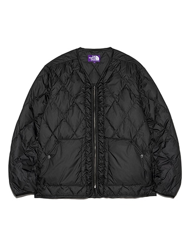 PLAS Field Down Cardigan(WS(WOMEN) K/ブラック): THE NORTH FACE PURPLE LABEL