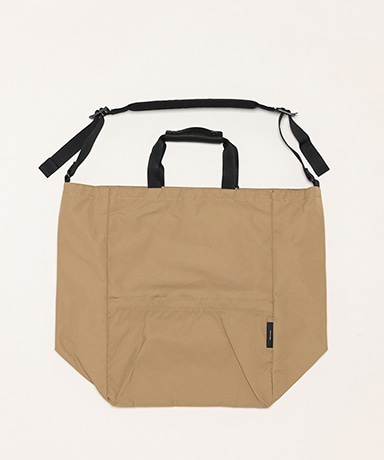 Simplicity Cordura Stand Up 2way Tote(ONE Beige/ベージュ