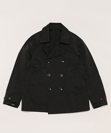 お歳暮 時期 Pea Coat(48(MEN) Black/ブラック): Ten c ジャケット・アウター