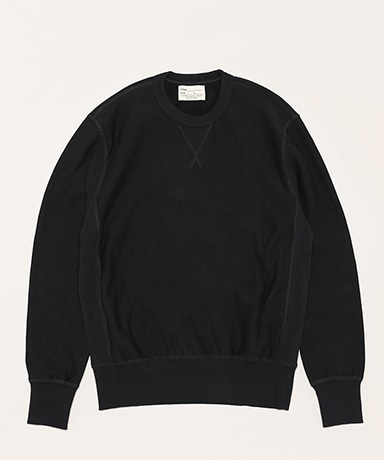 Reverse Grain Crew Neck