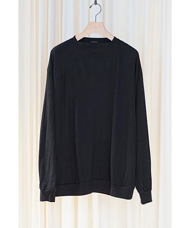 comoli 24AW ウール天竺 ネックウォーマー チャコール COMOLI(コモリ