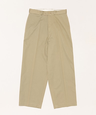 美品blurhmsROOTSTOCK 2046D Chino Pants blurhms ROOTSTOCK 2046D Chino Pants / KhakiBrown (bROOTS24F20)