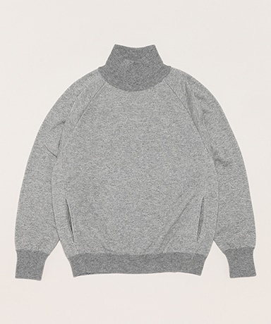 <Goat> Silk Cashmere Loopwheel High Neck