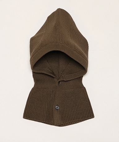 BATONER バトナー SOLID WOOL BALACLAVA バラクラバ Solid Wool Balaclava(FREE Olive/オリーブ): BATONER