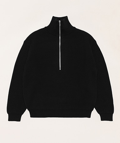 LOFTMAN別注 Signature Half Zip(1(MEN) Black/ブラック): BATONER