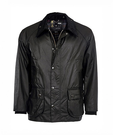 Bedale Wax Cotton Blouson (Regular Fit)(32 BLK(Black)): Barbour