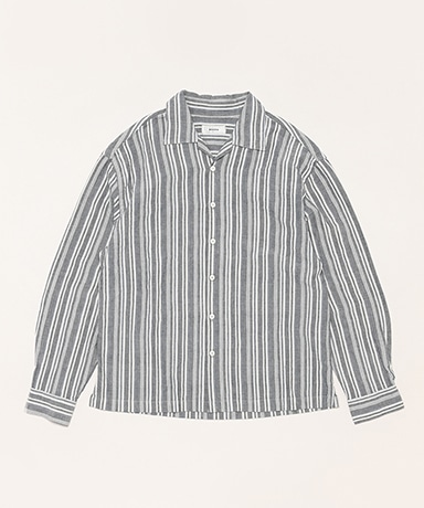 Natural Dyeing Handspun Open Collar Shirts