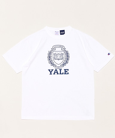 T1011 Short Sleeve T-Shirt - YALE (C5-Z302)(L(MEN) White T1011 Short Sleeve T-Shirt - YALE (C5-Z302)(L(MEN) White