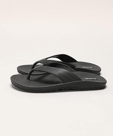 【直営・関税送料込】Helena flip flop san Flip-Flops (Black with Black Sunshine and Grey and Red S&S