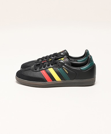 Samba OG(26cm コアブラック×イエロー×カレッジグリーン): adidas