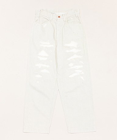 ALL MY LIFEビュッシュデニムホワイト(2XL(MEN) ホワイト): BRU
