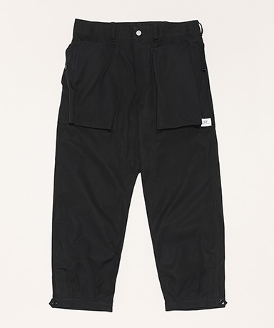 Digs Crew Pants 4/5 - Weather(S(MEN) Black/ブラック): SASSAFRAS