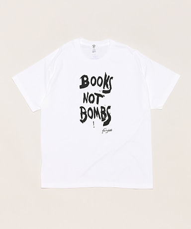 新品未使用 NOFX Dropping Bombs Tシャツ 2XLサイズ Printed T Shirts - BOOKS NOT BOMBS(L(MEN) White/ホワイト