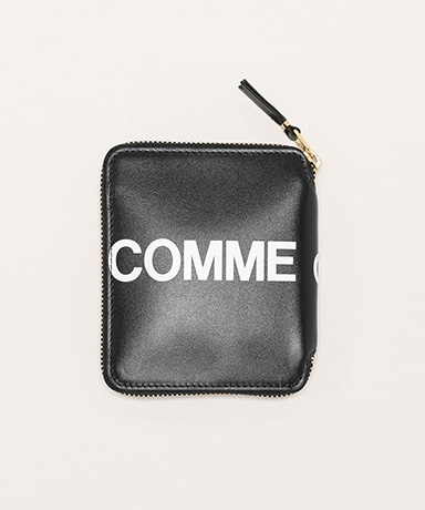 8Z-T021-051 Huge Logo - Zip Wallet(ONE Black/ブラック): Wallet 