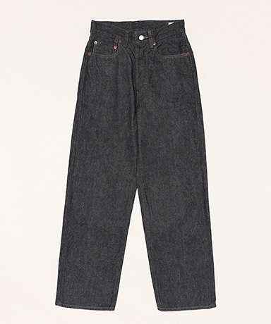 13.5oz Denim Pants Narrow(0(WOMEN) Sulfur Black/サルファーブラック 