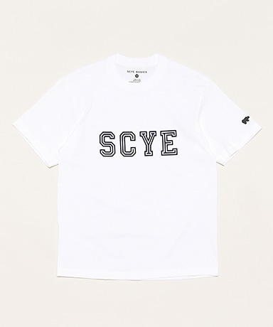 Flocky Logo T-Shirt(36(WOMEN) Off White/オフホワイト): SCYE BASICS