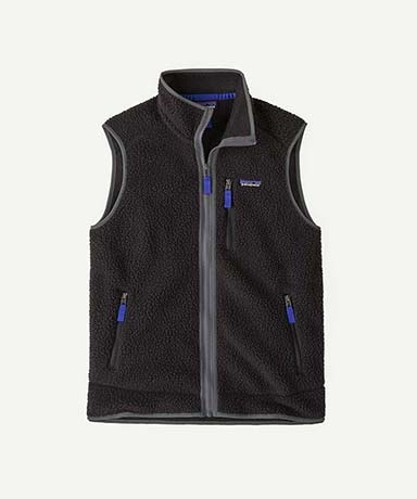 Men's Retro Pile Vest