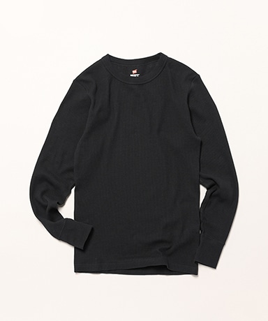 BEEFY Thermal Crew Neck Long Sleeve T-Shirt (HM4-Q103)