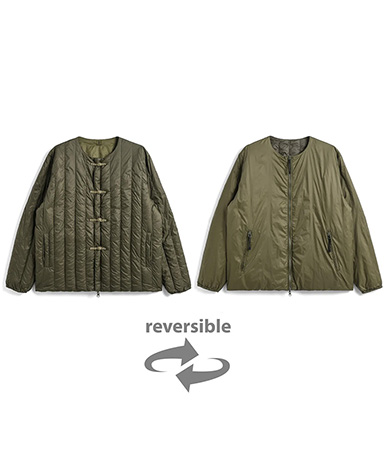 ジャパンスペシャル チャイナボタン ダウンジャケット