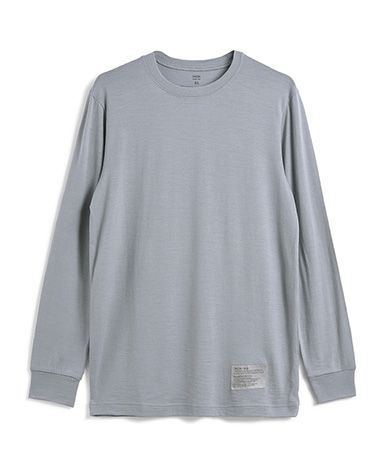 メリノウール アンダーウェア ロングスリーブ Tシャツ