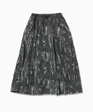 Printed Ripstop Cargo Skirt (W)