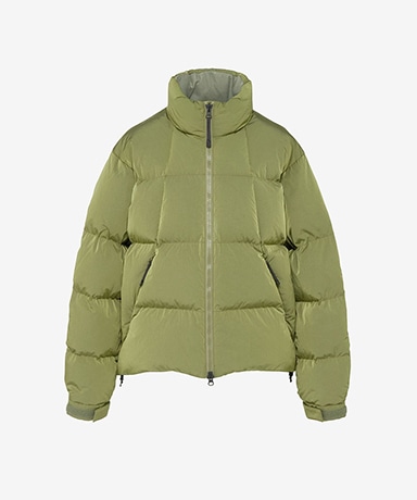 Dope Dyed Ripple Nylon Down Jacket (Women's)