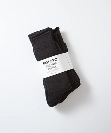 Organic Daily 3 Pack Crew Socks