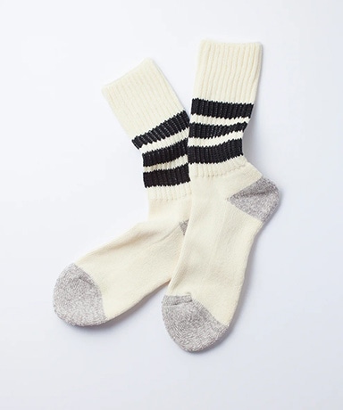 Coarse Ribbed Oldschool Crew Socks