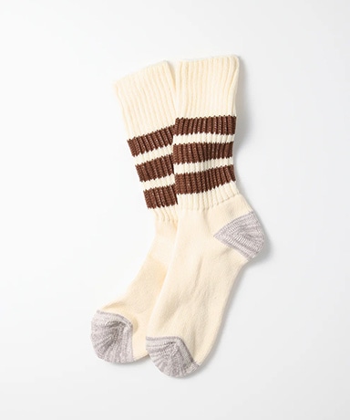 Coarse Ribbed Oldschool Crew Socks