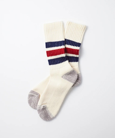Coarse Ribbed Oldschool Crew Socks