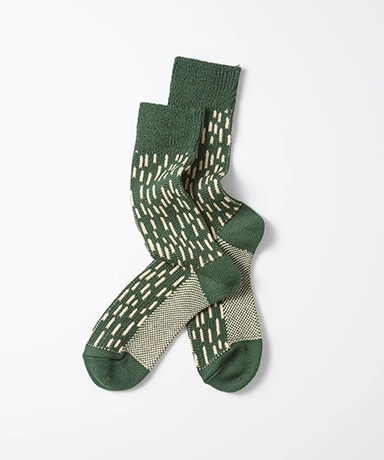 Rain Drop Crew Socks